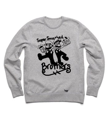 Crew neck Super Smashed Brothers