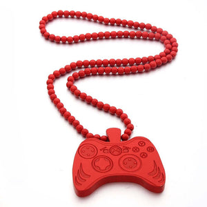 Controller Wooden Necklace