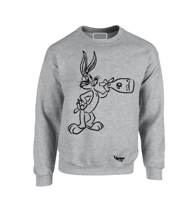Crew neck Bugs with a 40